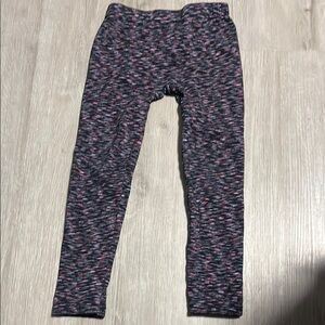 The Children's Place Black and Pink Leggings for Active Comfort